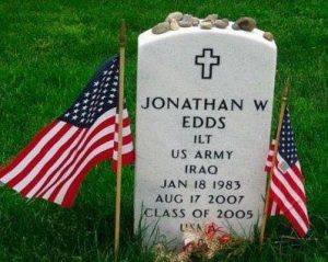 Grave at West Point, Jonathan Edds