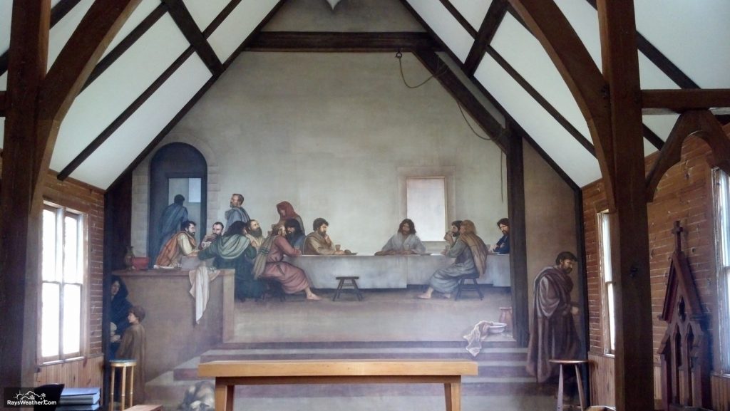 Last Supper Fresco, Glendale Springs