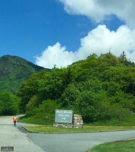 Ray at Mt Mitchell Entrance